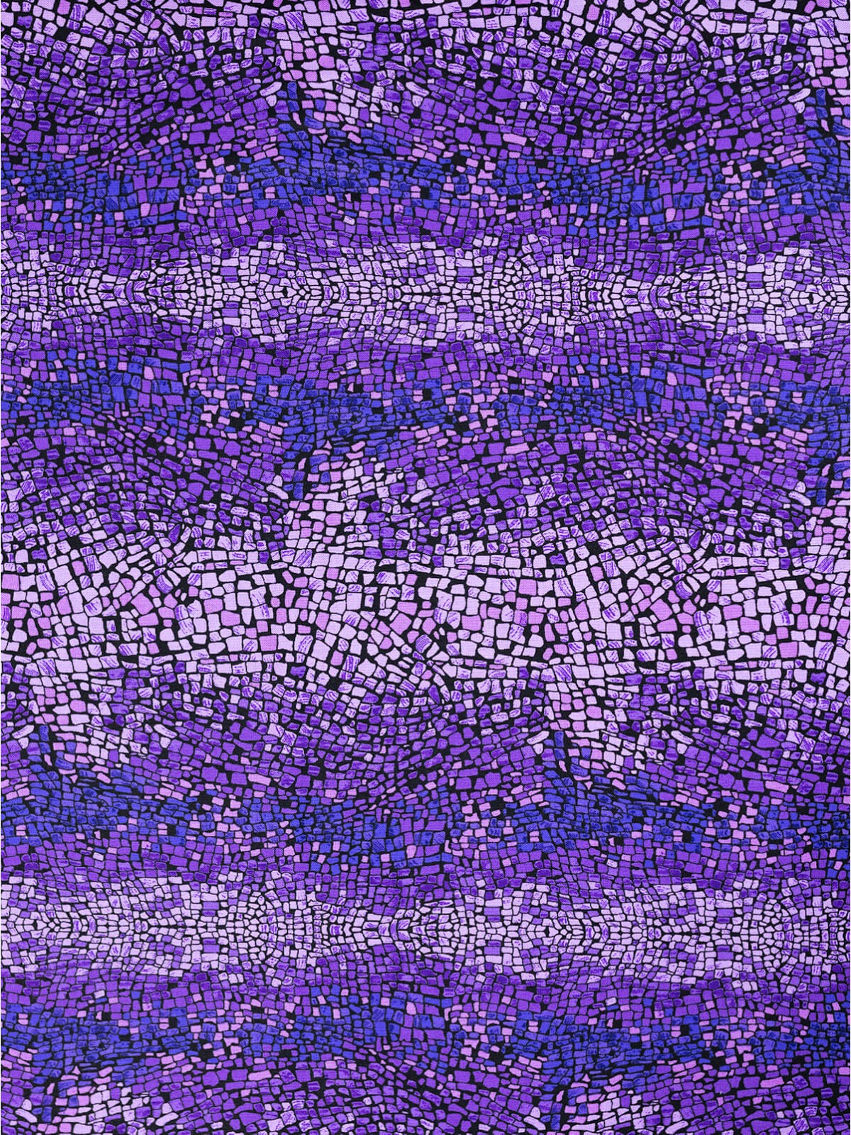 Tissu patchwork - Pierres précieuses - Violet - Collection Gemma - Andover - Filfoly